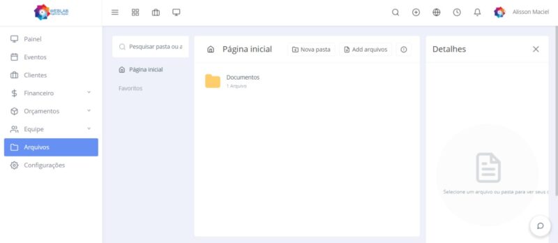 Sistema em PHP - Gerente de Projetos, CRM, Financeiro, Orçamentos, Pagamentos e Gerenciamento de Arquivos - Image 12