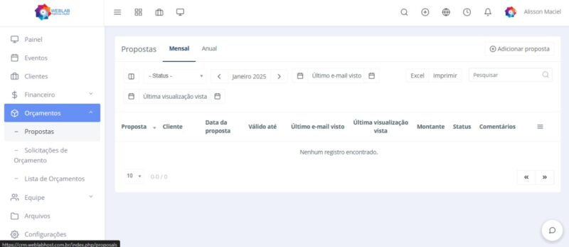 Sistema em PHP - Gerente de Projetos, CRM, Financeiro, Orçamentos, Pagamentos e Gerenciamento de Arquivos - Image 8