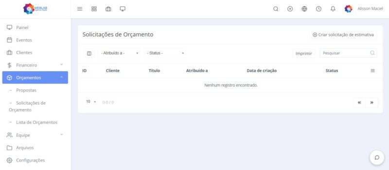 Sistema em PHP - Gerente de Projetos, CRM, Financeiro, Orçamentos, Pagamentos e Gerenciamento de Arquivos - Image 10
