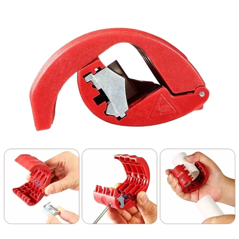 Novo Cortador De Tubos Portátil Plástico 20-50mm PVC/PU/PP/PE E Ferramentas De Corte De Cabos - Image 4