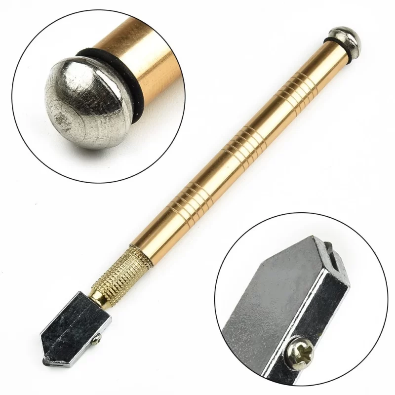 Cortador De Vidro Cabeça De Corte De Diamante Lâmina De Aço Ferramenta Alça Antiderrapante 175mm - Image 2
